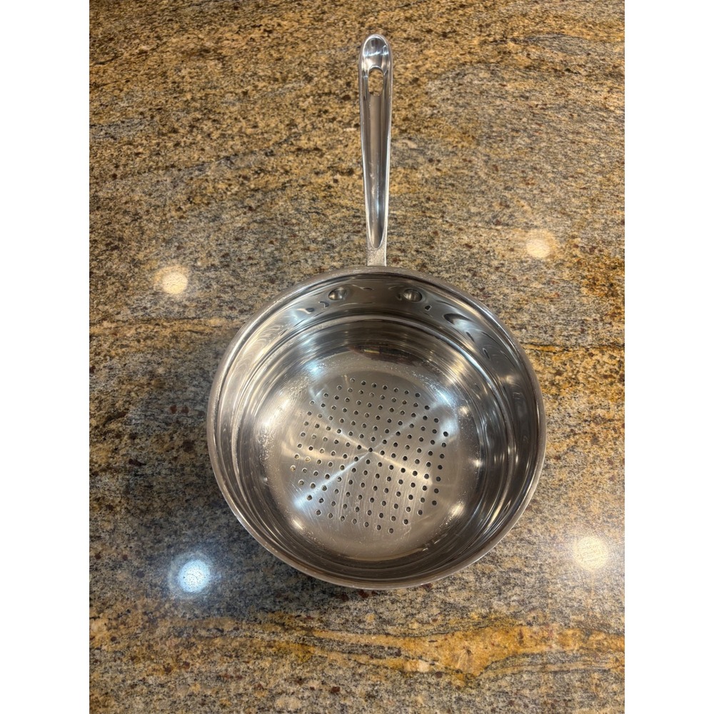 All-Clad Steamer Basket Insert Strainer 8.5" Diameter Pan Stainless Steel